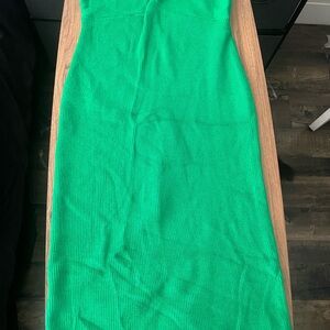 Vibrant Green Maxi Dress